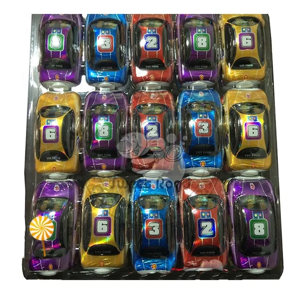 Пластиковые Китай Сумасшедший Автомобиль конфеты игрушки