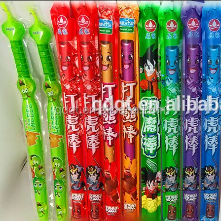 printed 120ml stick shaped ice pop packaging tube bags