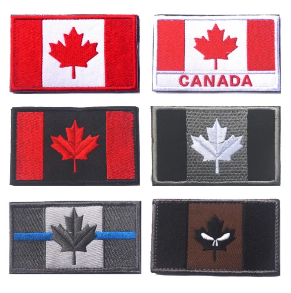 How to make USA Flag Embroidery Patches Iron on Applique