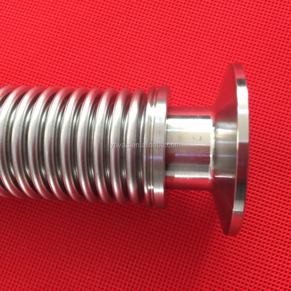 metal flexible hose with sanitary ferrule for medical use