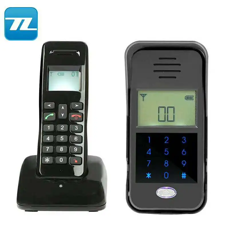 2.4G Wireless Audio Door Phone for Villa with Control Electromagnetic Lock