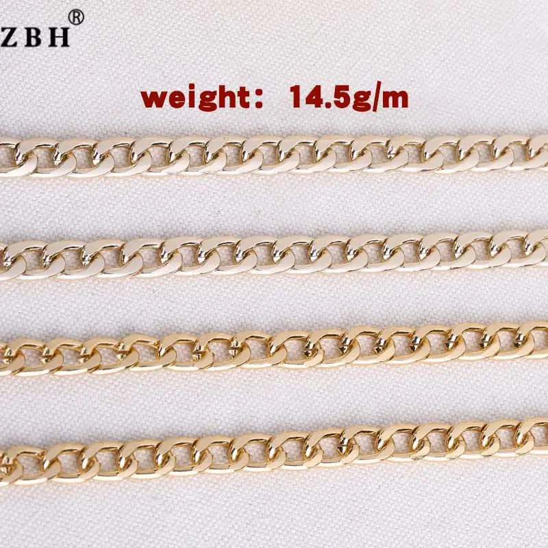 Decorative Fashion Jewelry Chain Gold Metal Chain For Bag Accessory