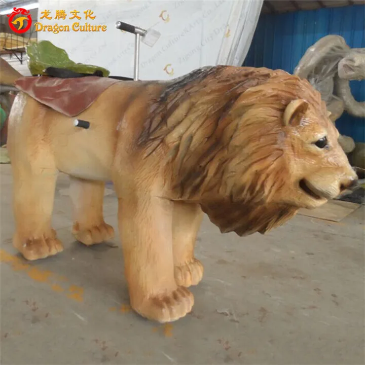 
Playground Equipment Artificial Electric Control Walking Zebra Robot Ride For Sale 