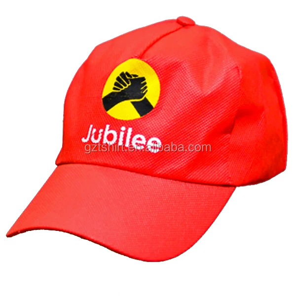 Cotton baseball  face cap with logo printing election printing logo  made in China