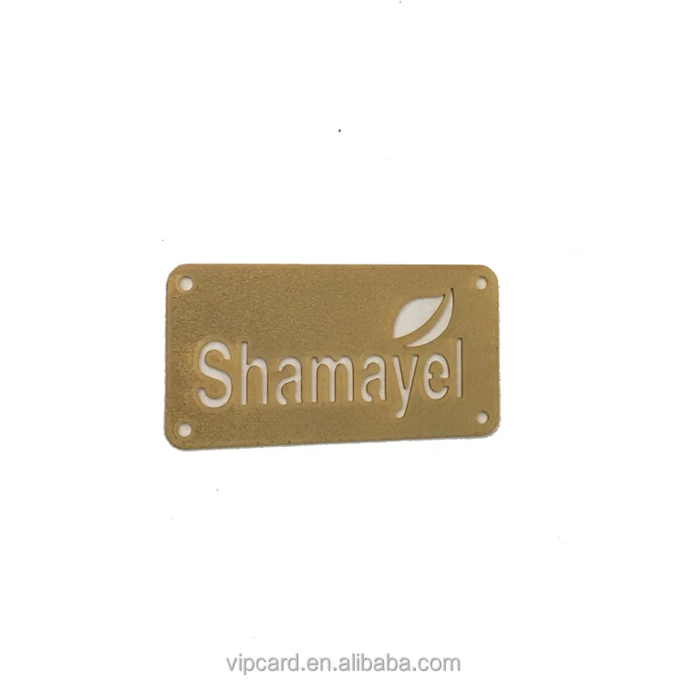 Custom Printing Frosted Gold Cheap Metal Luxury Business Card 0.5mm 0.8mm