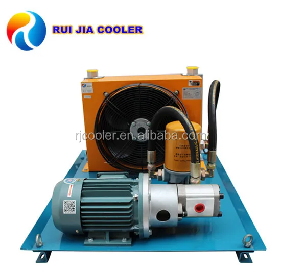 Industrial oil coolers for hydraulic power pack 200 liters