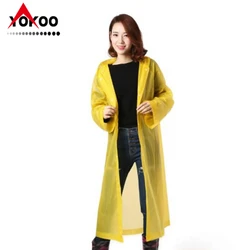 140g reusable Long EVA raincoats for adults