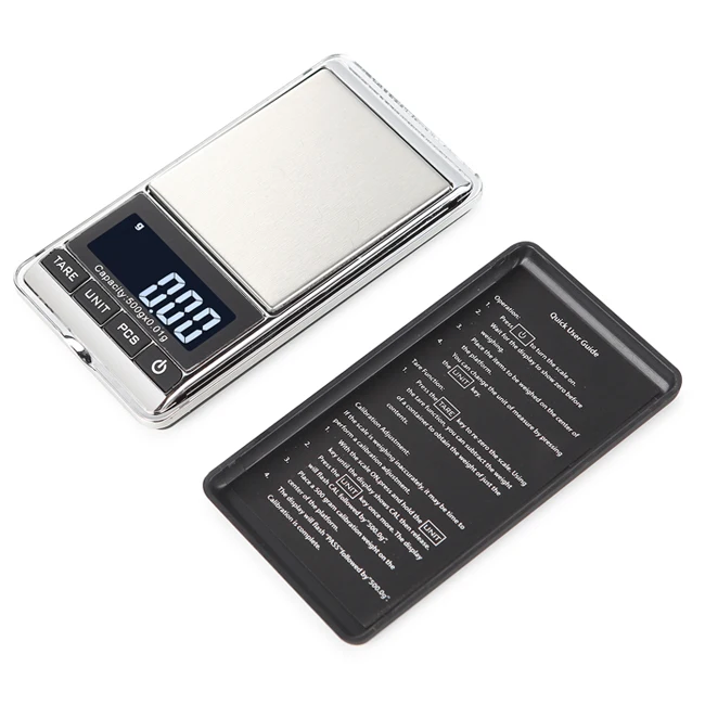 High Precise Small Electronic Weighing Balance Digital Jewelry Scale 500g / 0.01g AAA Battery Type