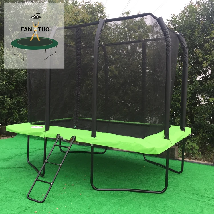 
JianTuo 7X10FT Springs Rectangular Outdoor Rectangle Trampoline 