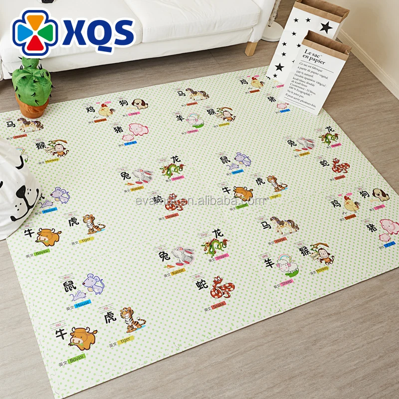 Most popular TPU heat pressed water proof foam floor mats for sale water proof