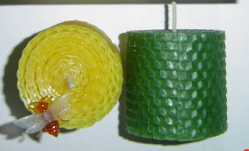 
Hand Rolled Beeswax Candle 