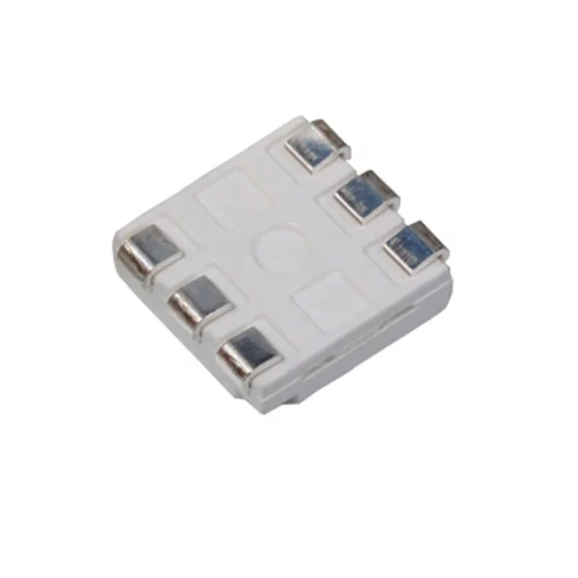 6 контактов SMD 5050 светодиод желтый светоизлучающий диод 6 ножек 5450 источник освещения светодиодные бусины 5054 PLCC6 поверхностное крепление электронные детали