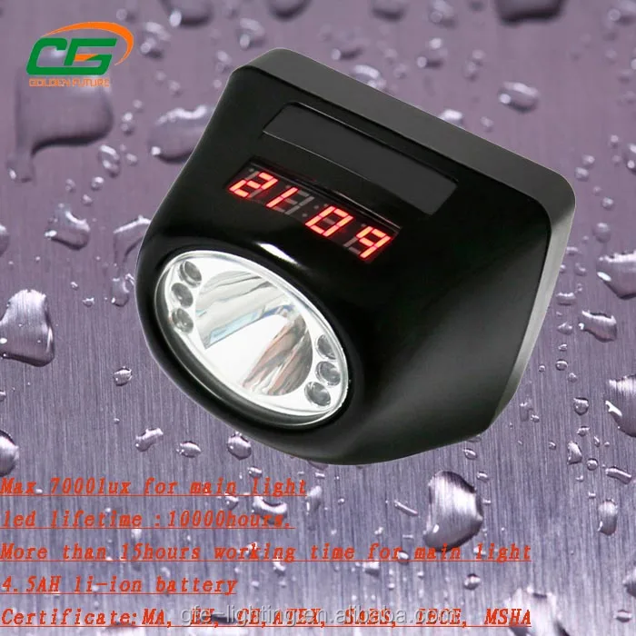 
kl4.5lm 7000lux led mining safety helmet light 