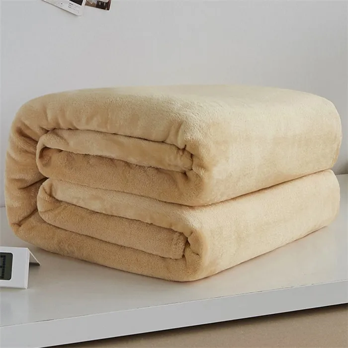China Wholesale Customized 100% Polyester Flannel Blanket With Cheap Price Blanket China