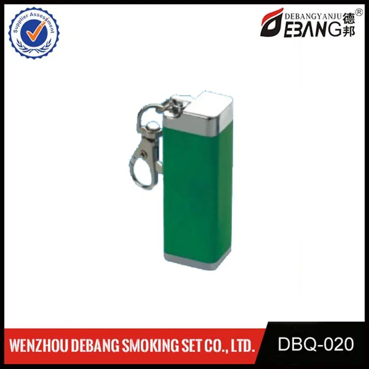 DEBANG DB-020 portable antique metal custom car ashtray with coil chain ,smoking accessories