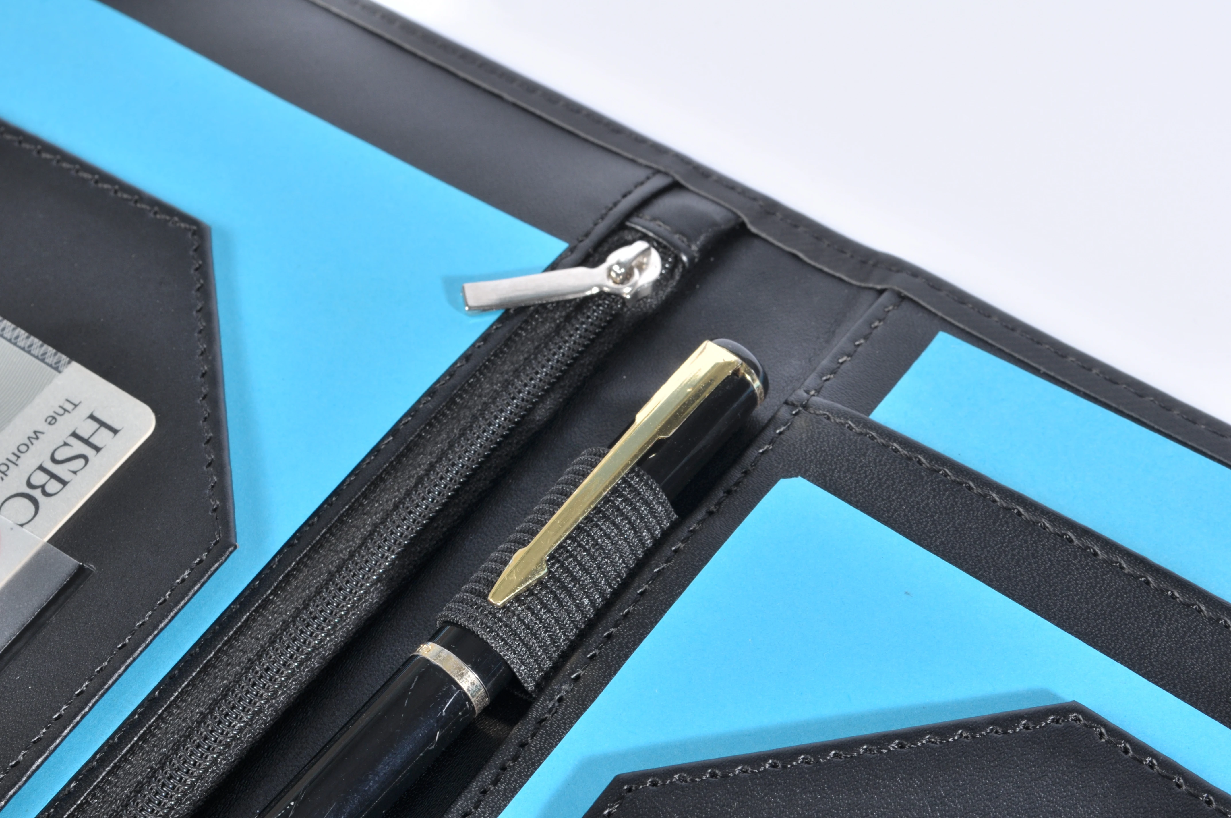 Папка-органайзер для серверов, кожаный расширяющийся бумажник для официантов или мужской тонкий зажим, папка для файлов, кредитных карт BOWEN