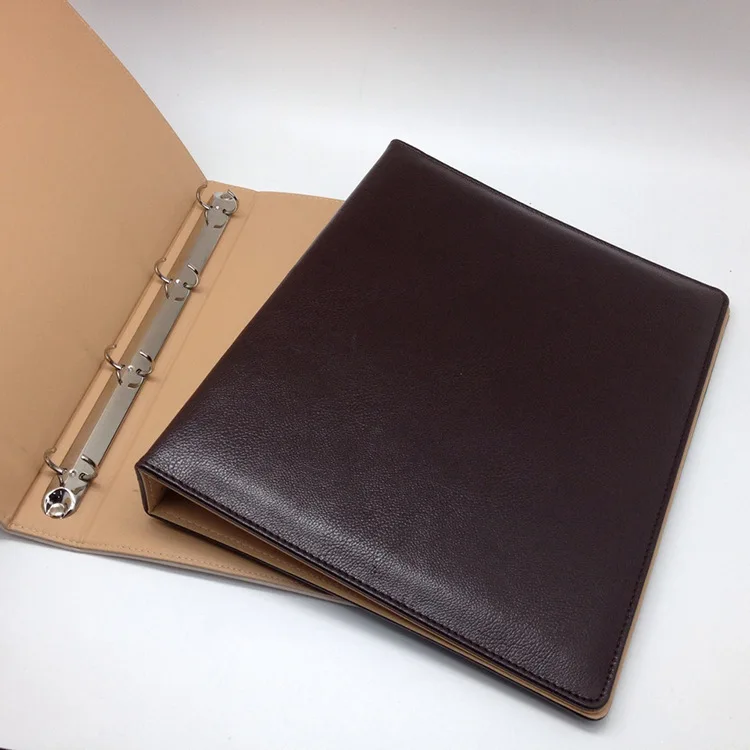 Made in china wholesale Notebooks Binder, A5 A6  D shape 4 ring binder clip