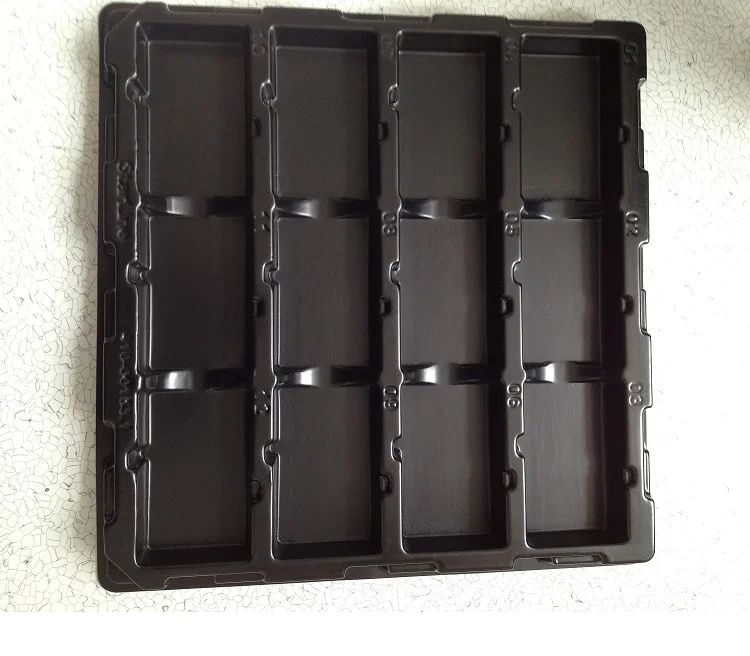 Customized ESD PS blister PCB storage  Tray  PCB  tray blister packaging tray