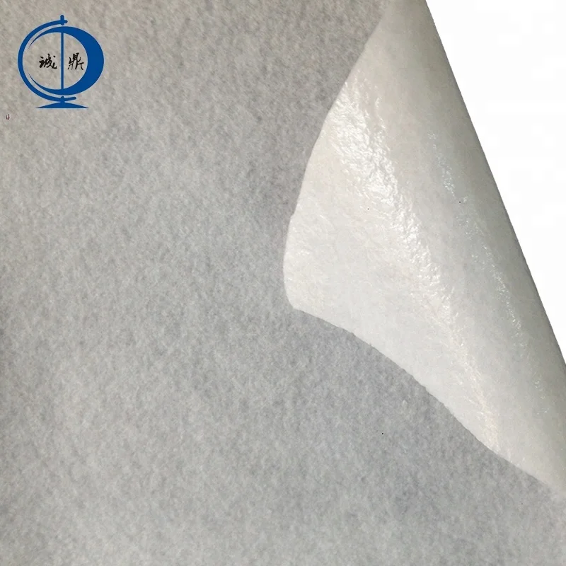 White needle punch absorbent felt sticky flooring mat