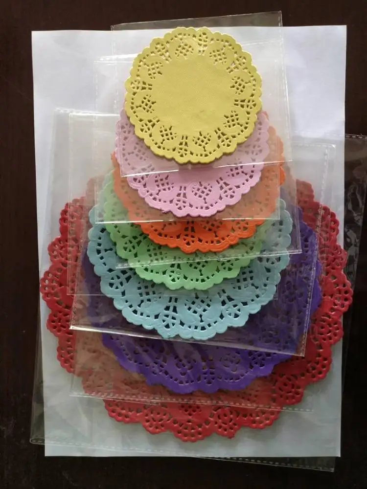 Good quality all size paper doily food contact safe paper mat