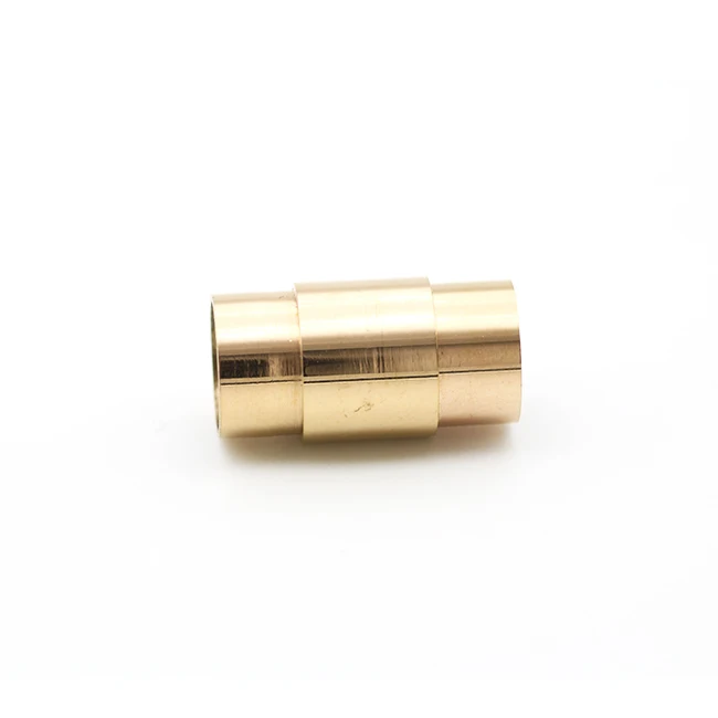 
8mm stainless steel end cap bracelet clasp types image end cap for leather bracelet 