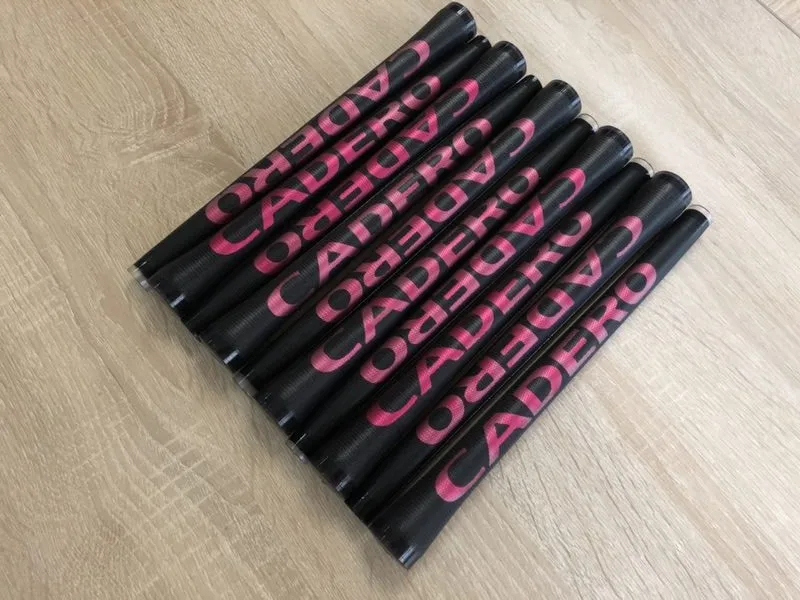 
NEW CADERO 2X2 AIR NER Crystal Standard Black/Green Golf Grips Transparent Club Grip 10 Colors Available With Soft Material 