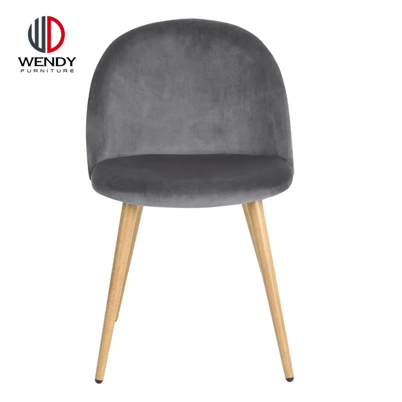Free Sample Cheap Modern dining room furniture Velvet chair dining chair