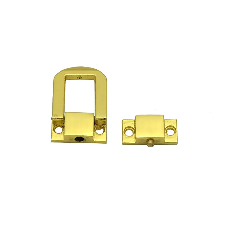 Hot supply box accessories gold  metal box lock for Jewelry box