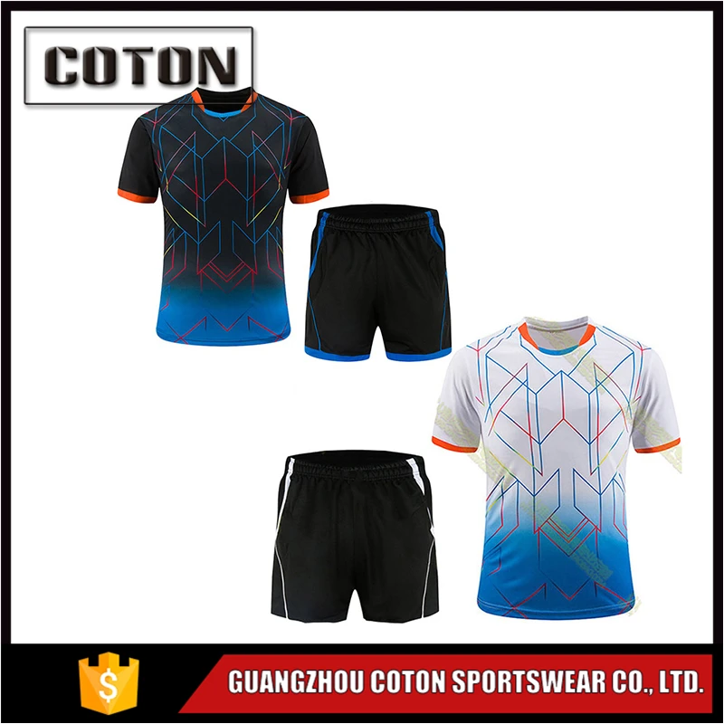 
High Quality Breathable Sports Jerseys Custom Badminton Uniforms 