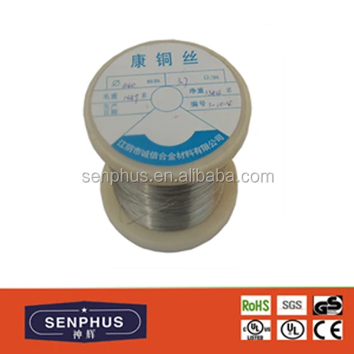 Constantan wire COPPER nickel resistance wire cuni44 or cn49w/6J4