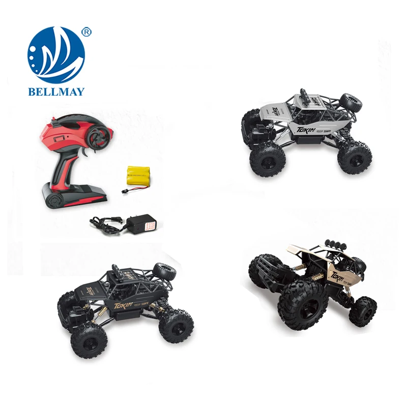 Bemay Toy 1:12 Scale Four-wheel Drive Electric Independent Suspension RC Car High-speed Metal RC Climbing Car