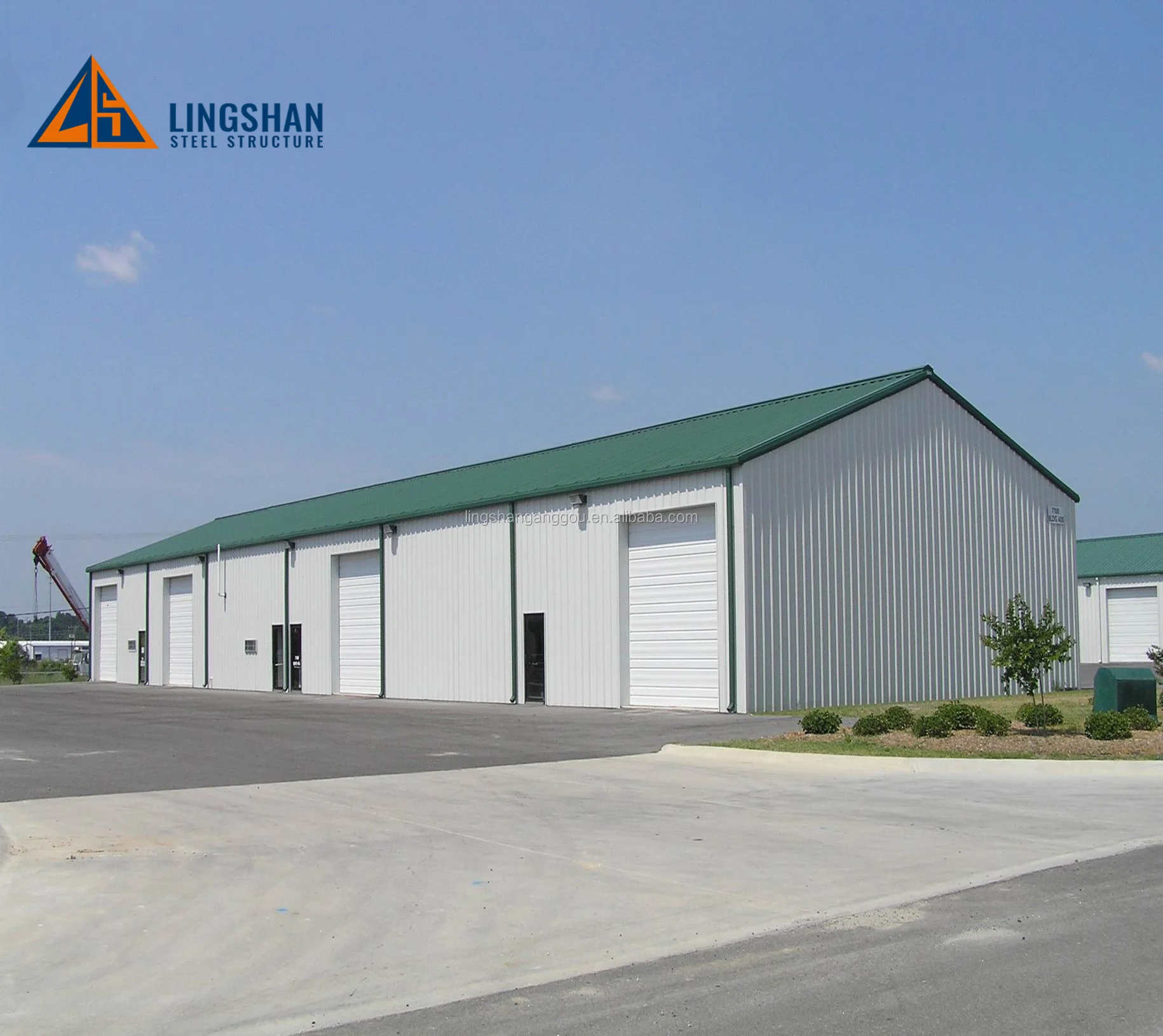 Металлический Стальной каркас самолет ангар с ISO9001: 2008