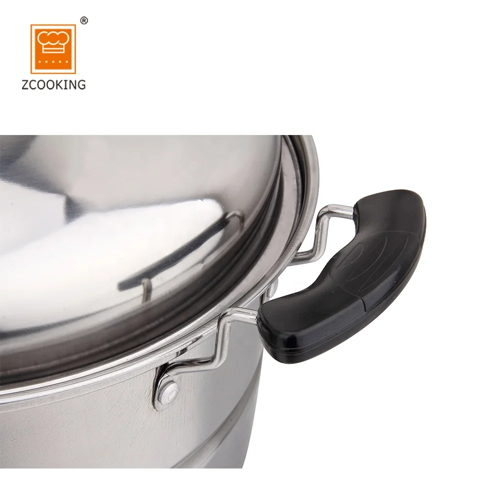 
China Supplier Biryani Stainless Steel Cooking Pot With Lid 