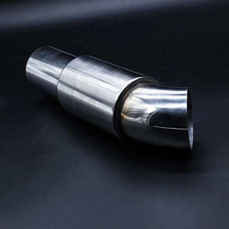 Sound modification drum car muffler exhaust pipe tail throat modified silencer 51mm/63mm caliber