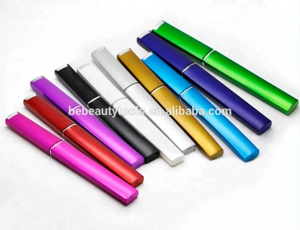 Glass nail shaping files for natural&artificial nails, nail polish file in leather pouch, French mani pedi art shiner file