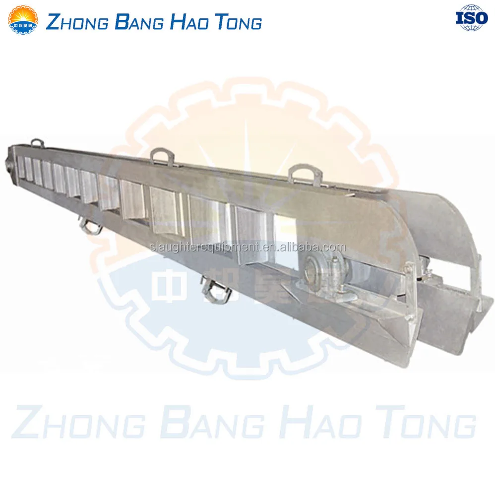 Cattle  leading machine for cattle slaughtering line