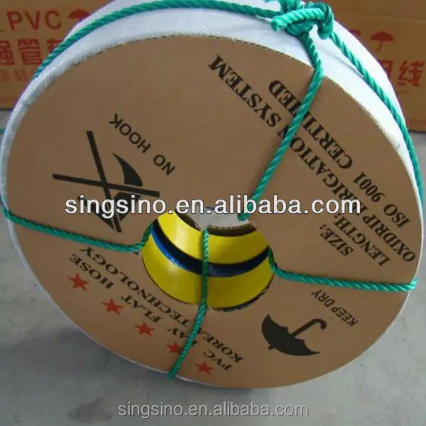 
Good Price Water Discharge Hose Heavy Duty Agriculture Irrigation PVC Layflat Hose 