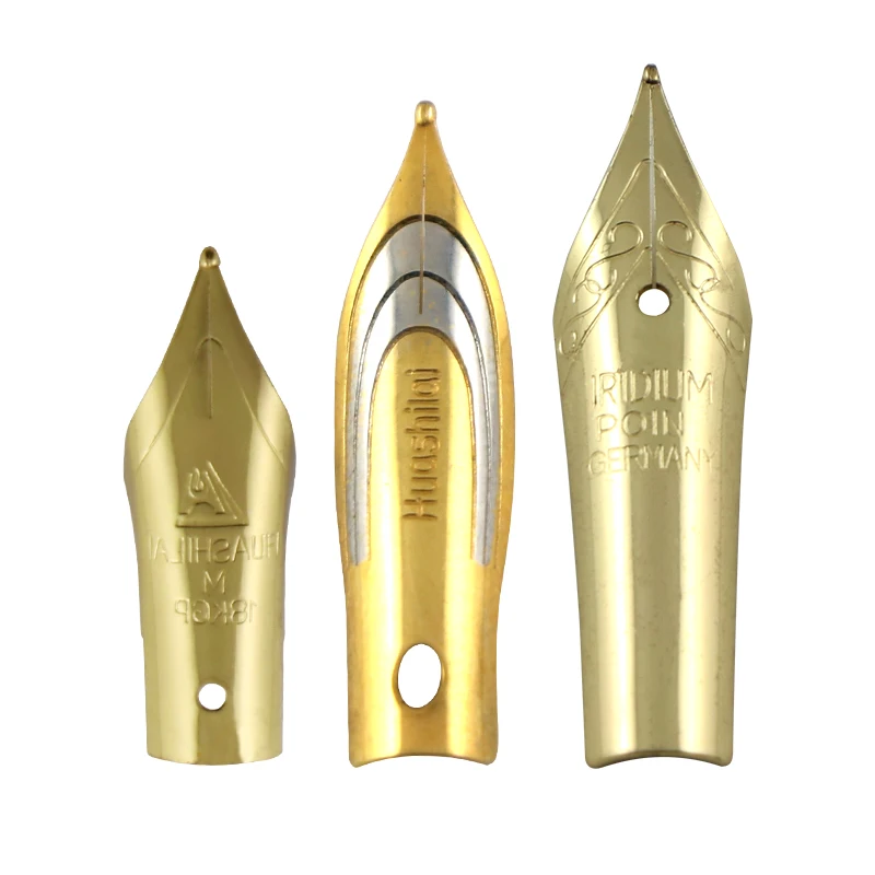 Fine Mount Carved Nib Calligraphy high precision size metal fountain pen nib pen parts loose fountain pen nibs for sale