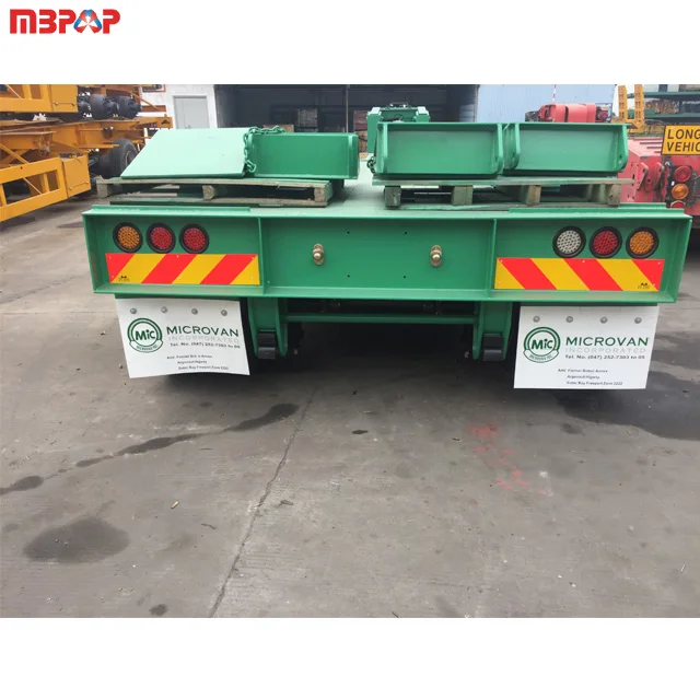 Cheapest Good Quality Removable Gooseneck  Steel FUWA Orjost Trailer for Sale Semi-trailer Truck