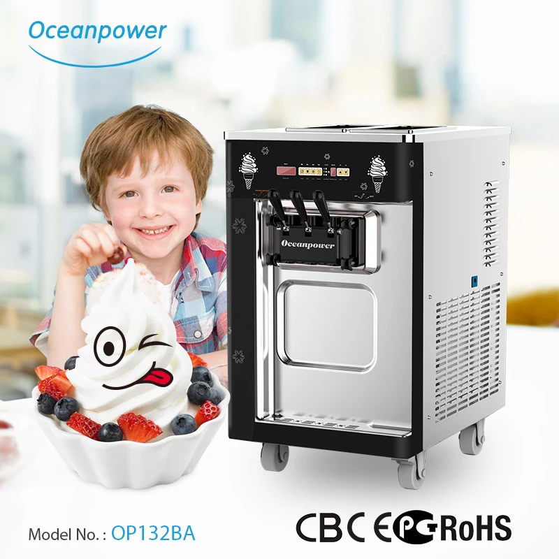 OP132BA soft ice cream vending machine