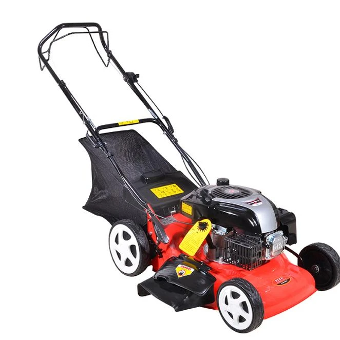 Factory Direct Price Hand Push Garden Lawn Mower Steel Deck lawn mower Gasoline Lower Price Lawn Mower