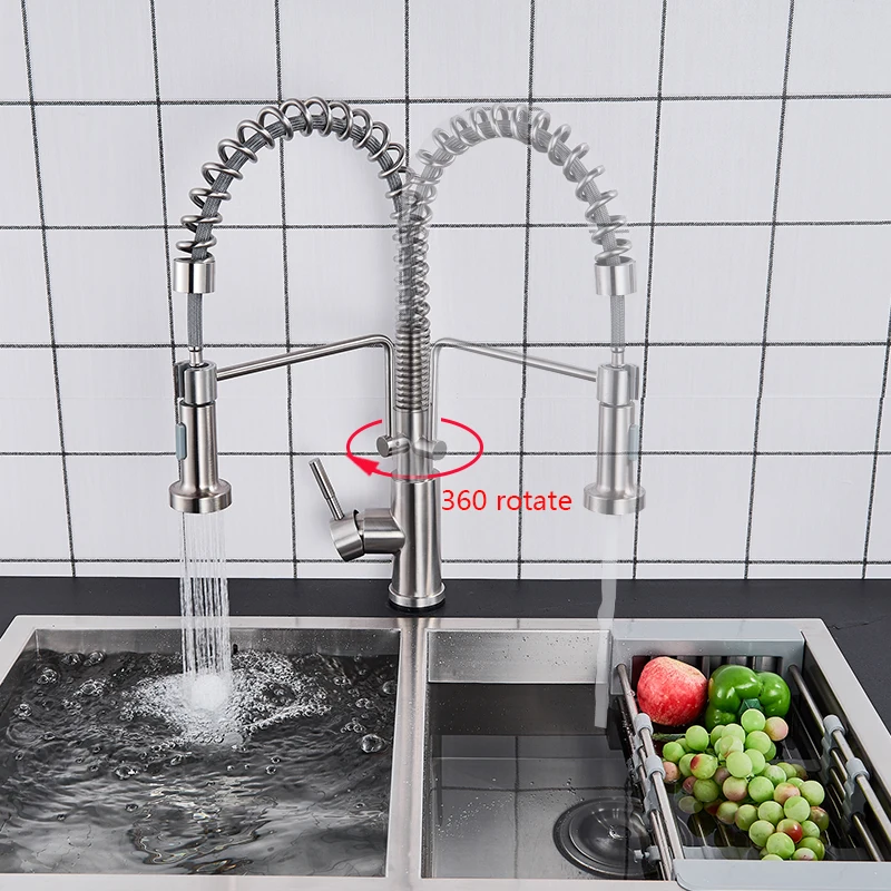 
Wholesale and Retail Sensor Kitchen Faucet Lead-free Sensitive Stainless Steel Faucet Mixer Touch Used For Kitchen Sink Tap 