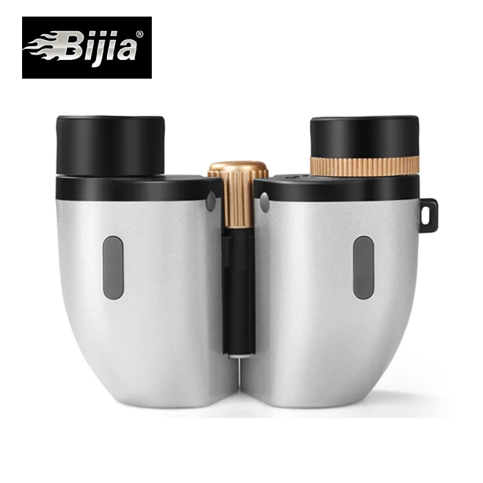 BIJIA 10x22 waterproof portable folding binocular for children