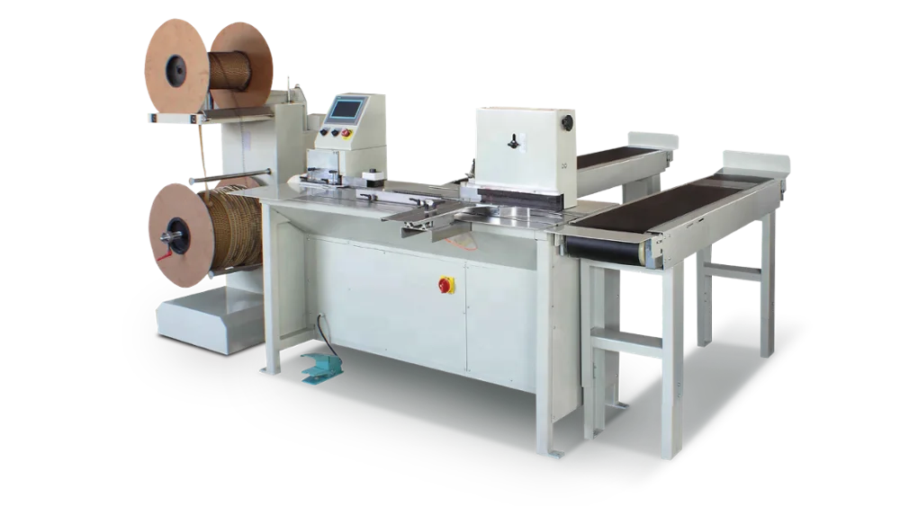 HB-4200 Notebook Calendar Automatic Double Wire Binding Machine Closing Machine without Changing Mould