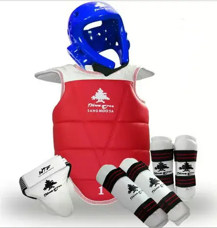 Taekwondo protectors/taekwondo sparring gear set/high quality taekwondo protections equipment