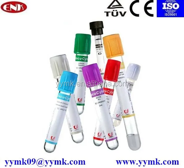 vacuum tube,plastic test tubes,flouride glucose tube