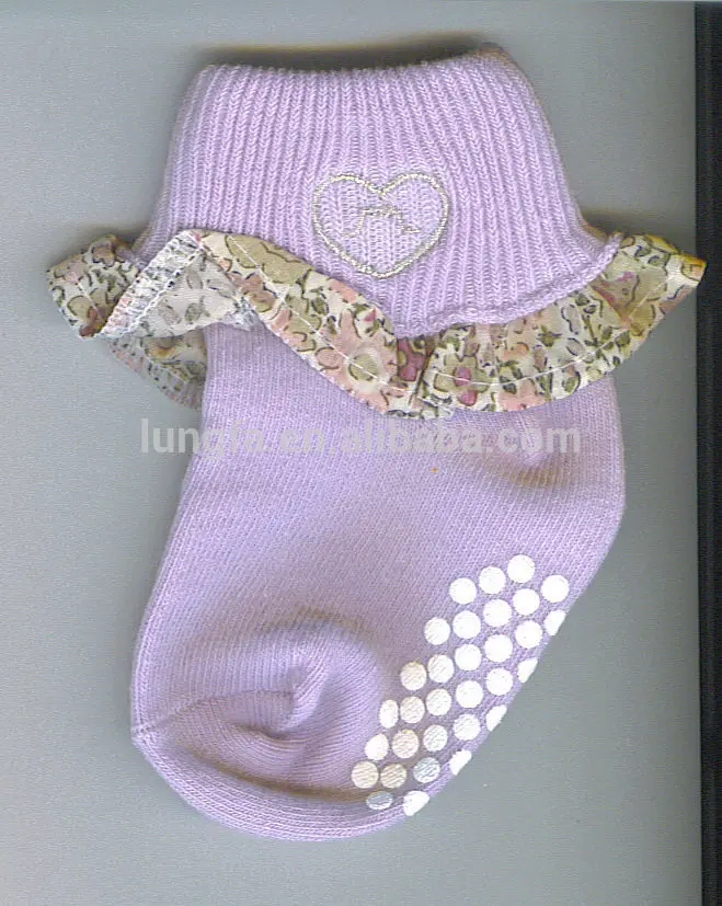 Super quality hot selling wholesale baby socks with rubber soles