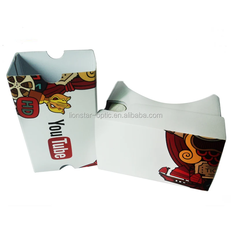 2020 Cheaper Google Cardboard VR Virtual Reality 3D Goggles 3D VR Glasses for VR 3D Video