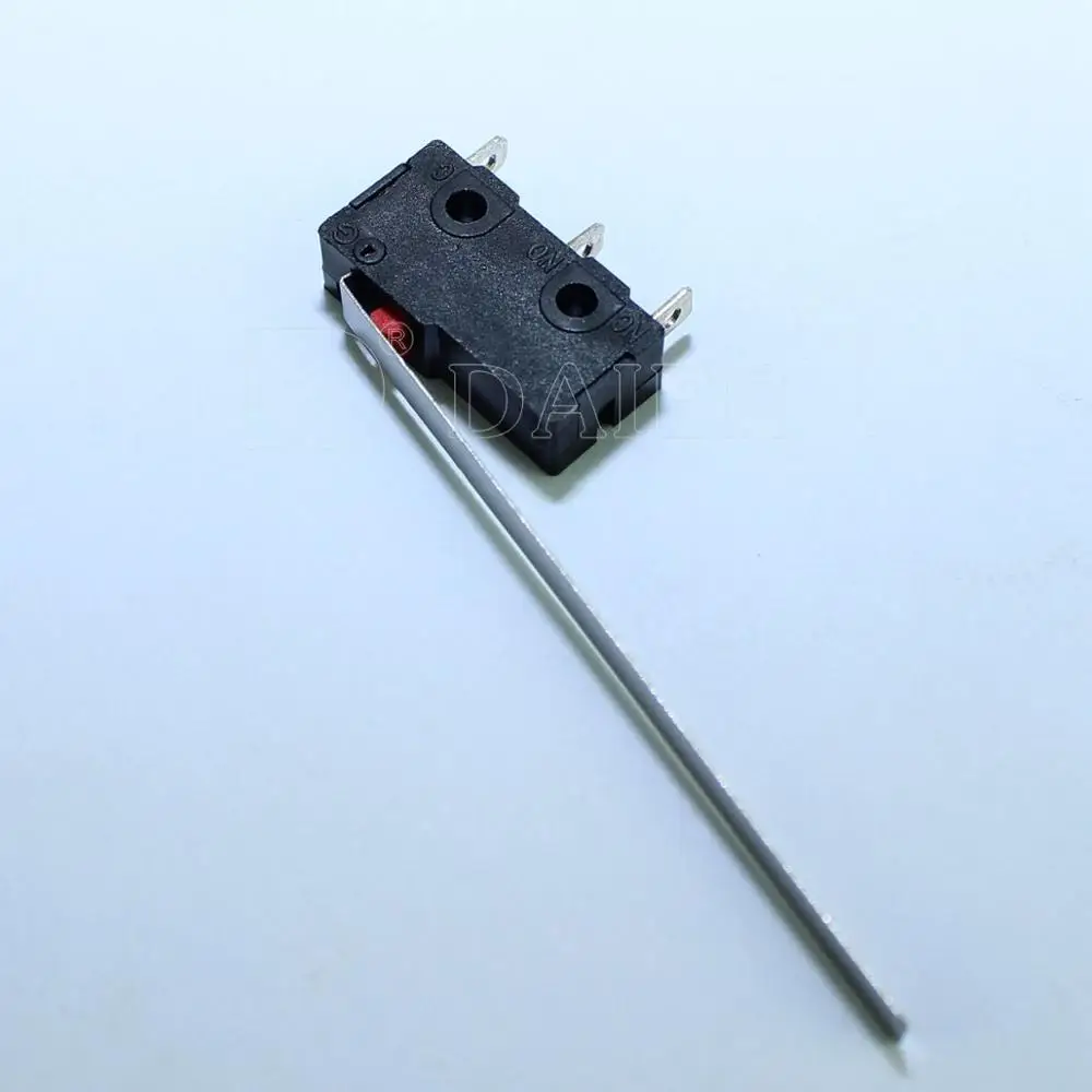 Miniature Solder Terminal Long Lever Micro Switch 10A 250V T85