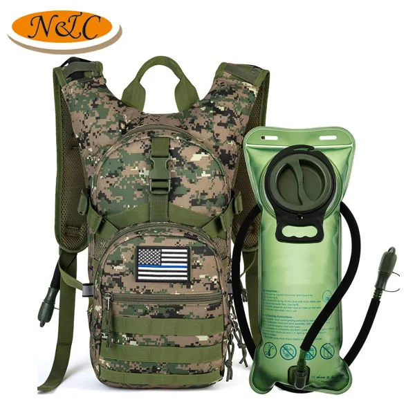 900D with 2L Leak-Proof Water Bladder custom tactical hydration backpack